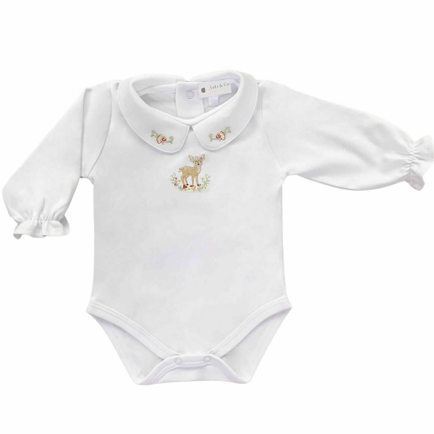 Girls Bodysuit Baby Deer